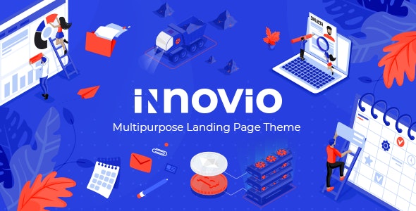 Innovio v1.7 NULLED - șablon universal de pagină de destinație WordPress