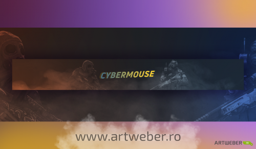 PSD - SliderBanner CyberMouse