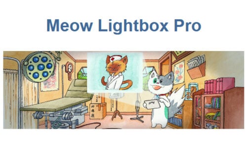 Meow Lightbox Pro v3.1.1 NULLED - Lightbox-uri pentru WordPress