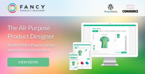 Fancy Product Designer v4.7.5 - design de afișare a produsului pentru WooCommerce