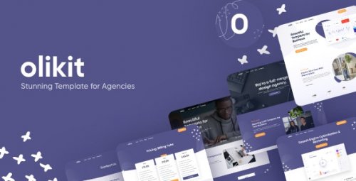 Olikit 1.0 - SaaS creativ și șablon de agenție