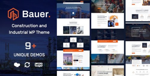 Bauer 1.20 | Construction and Industrial WordPress Theme